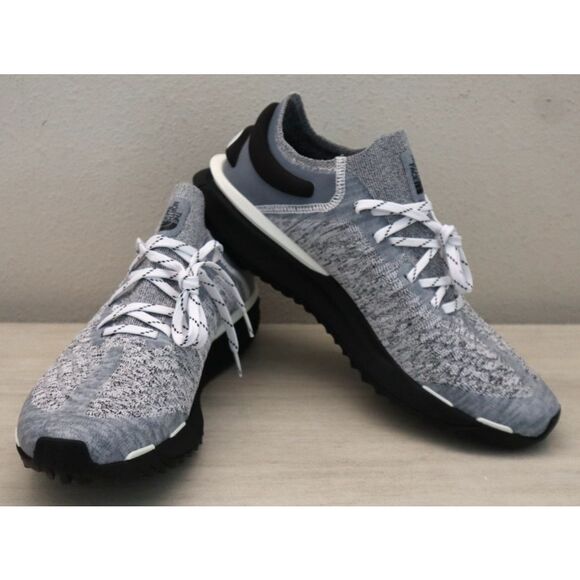 The North Face Men's Sz 12 White/Black VECTIV Escape Knit Trail Running Shoes - Picture 1 of 10